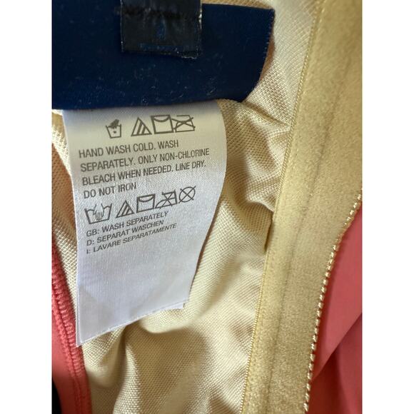 D & Co Beach Coral Tropical Print Tankini Swim Top Women’s 16 Adjustable Straps - Picture 8 of 9